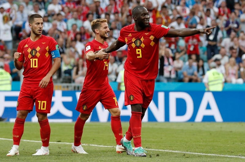 Mertens Hazard Lukaku
